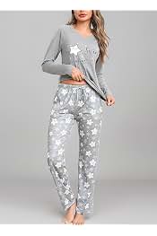 amazon-pyjama-femme-454lru-1.jpg Amazon.fr : Pyjama En Coton Femme – Image 1