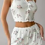 Amazon.fr : Ensembles De Pyjama Femme Ensembles De Pyjama Femme / Vêtements De Nuit Femme : Mode