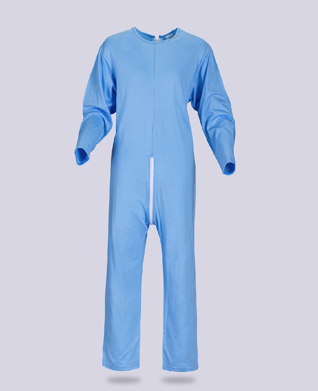 babygros-928omd-1.jpg Grenouillère Adulte Fermeture Dos Manches et Jambes Longues | Modèle Choupynett Bleu Ciel Femme – Image 1