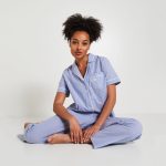 Chemise de pyjama à rayures femme RAYURE | Graindemalice