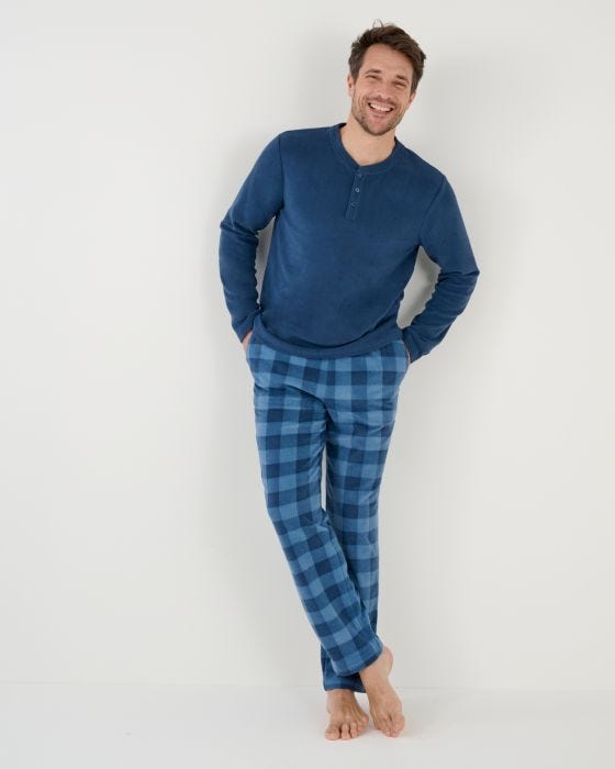 damart-homme-pyjama-040pkp-1.jpg Pyjama maille polaire Thermolactyl Pyjama Damart.fr – Image 1