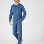 Pyjama maille jersey pur coton peigné Pyjama Damart.fr