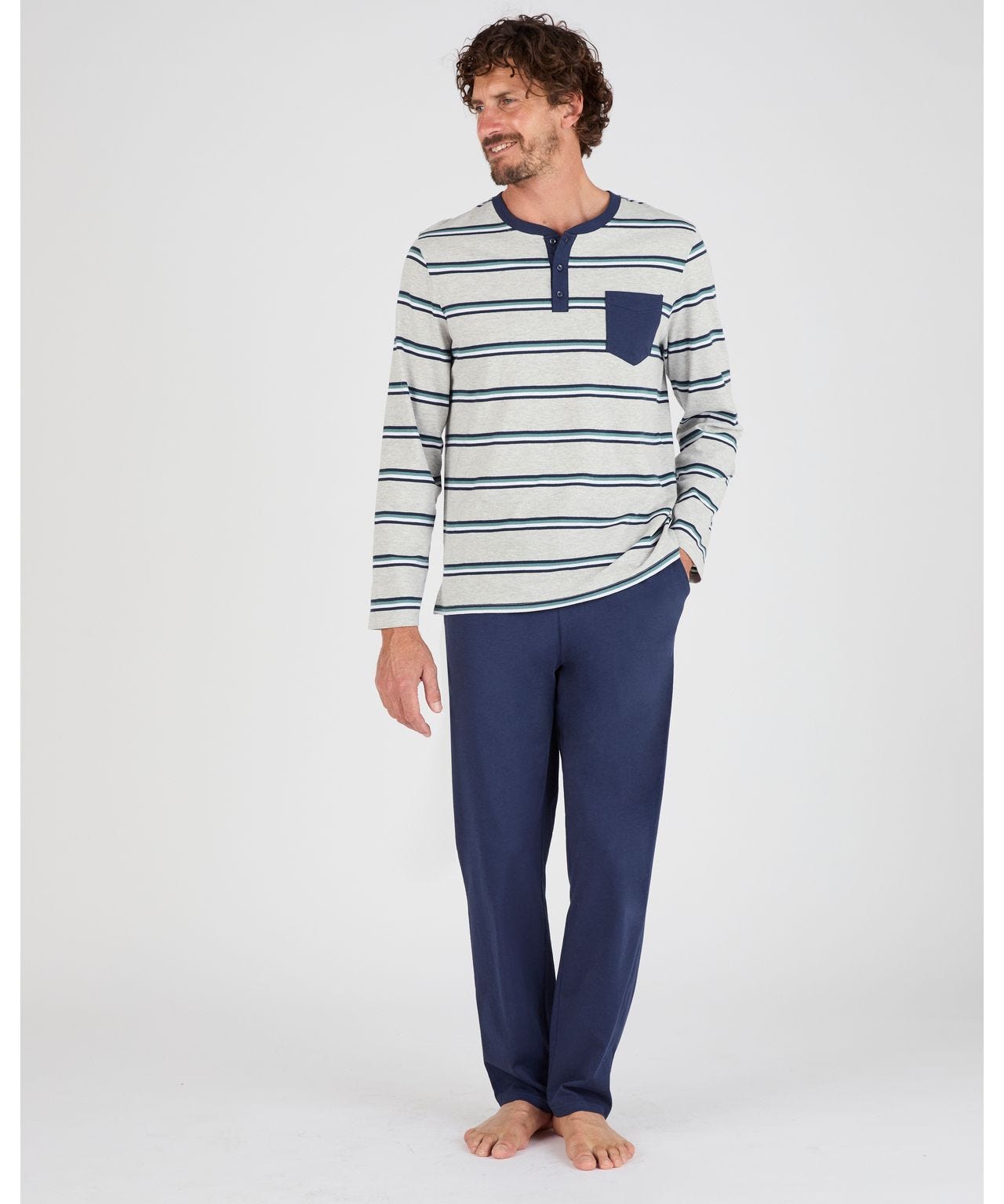 damart-pyjama-homme-429kbt-1.jpg Pyjamas Nuit Homme Sous vêtements – Image 1