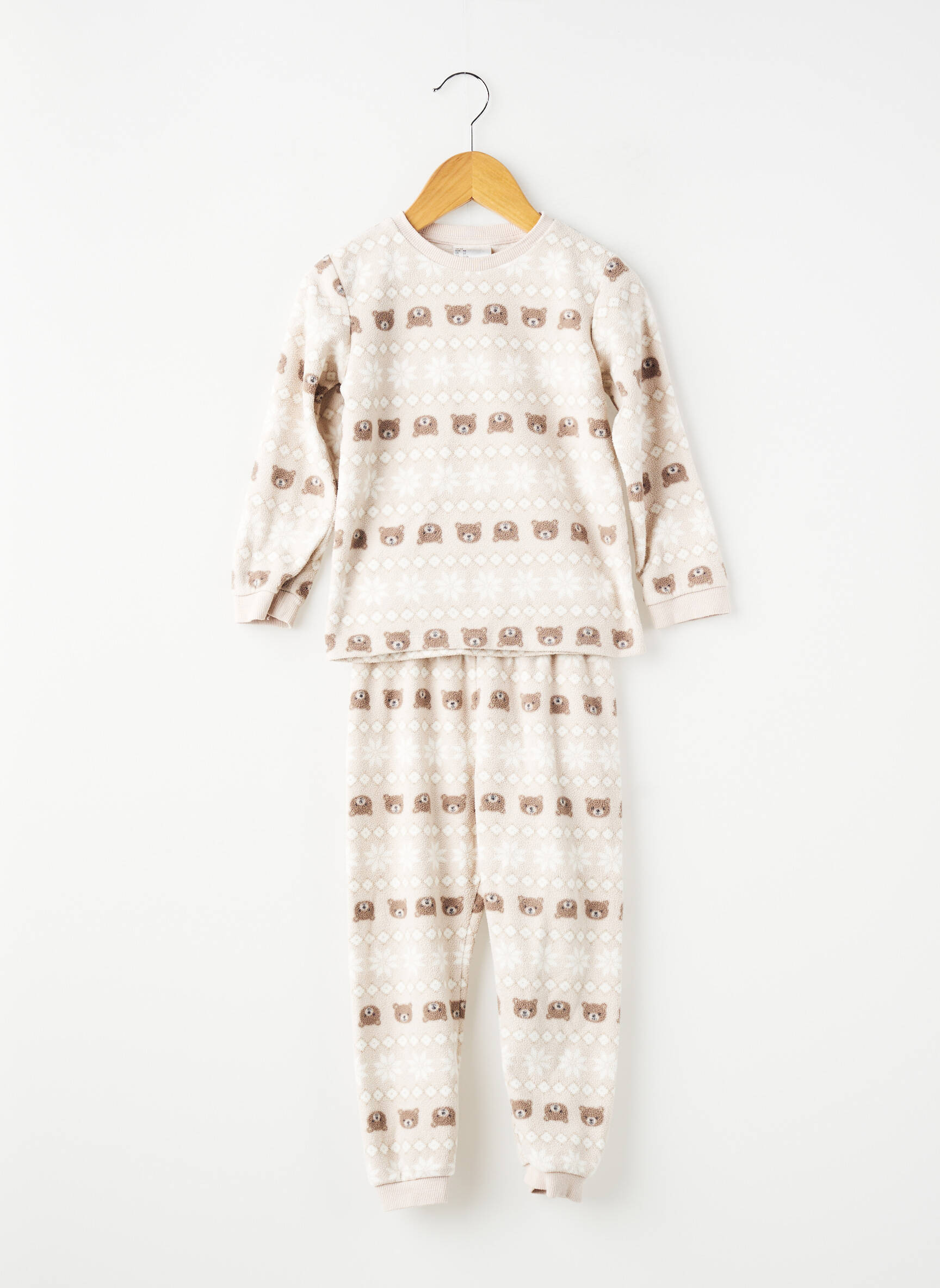 hm-pyjama-317jvt-1.jpg Pyjama Imprimé Fantaisie Beige H&m Fille 2843707 beige0 | Modz – Image 1