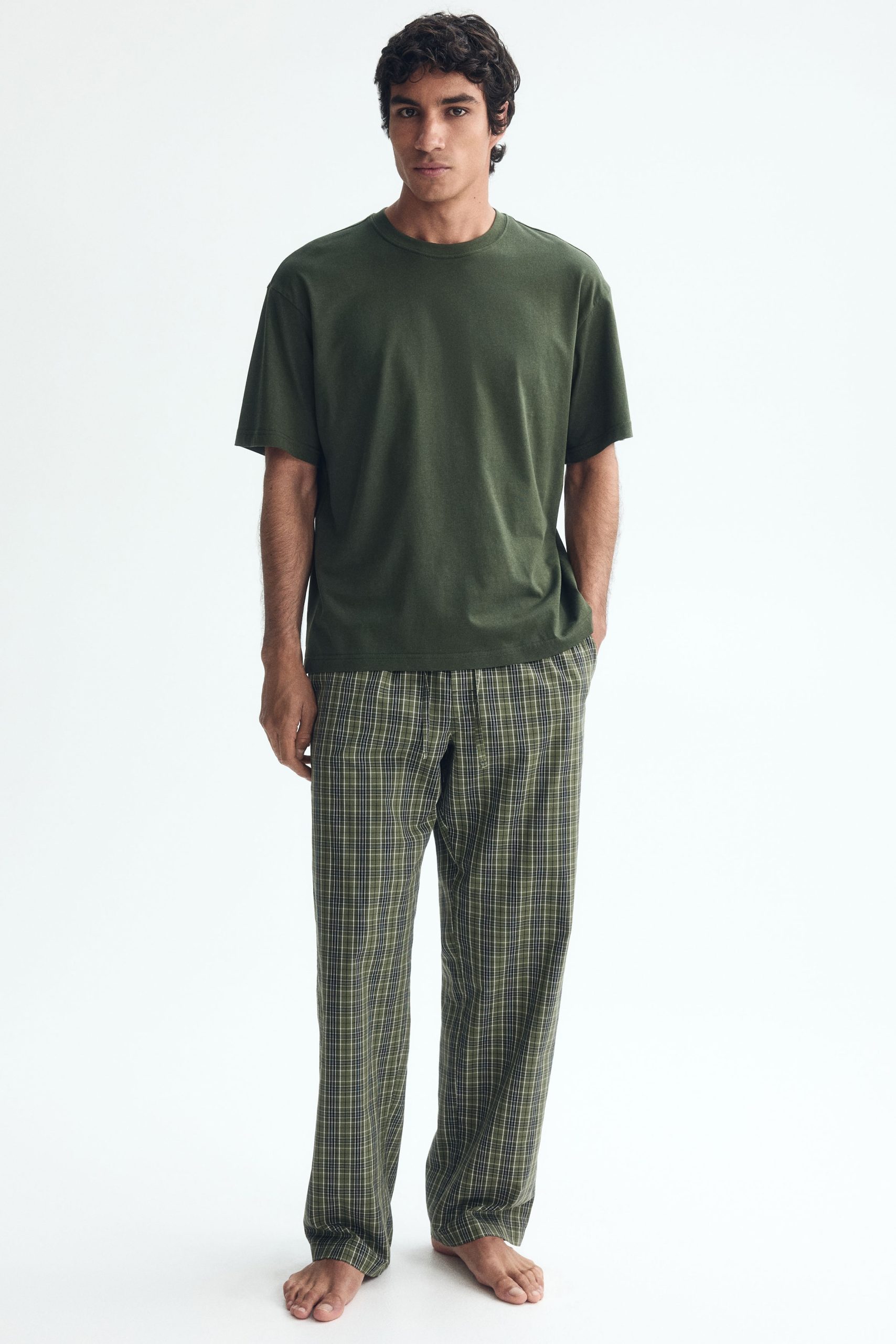 hm-pyjama-757vew-1.jpg Pyjamas et Combinaisons Homme | Bas de Pyjama | H&M FR – Image 1