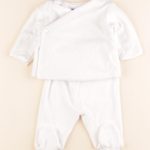 Jacadi pyjama velours blanc 3 mois