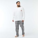 Ensemble pyjama long esprit Noël 2 pièces Blanc/gris 24,00 € Kiabi St Martin et St Barthélemy
