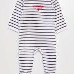 Pyjama dors bien en coton BLANC