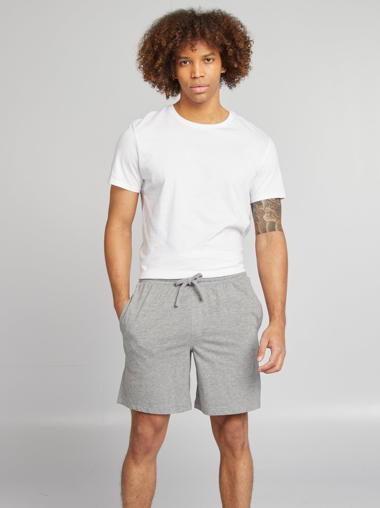 kiabi-pyjama-homme-399nyx-1.jpg Pyjama Noir Homme Sélection à Petits Prix Kiabi – Image 1