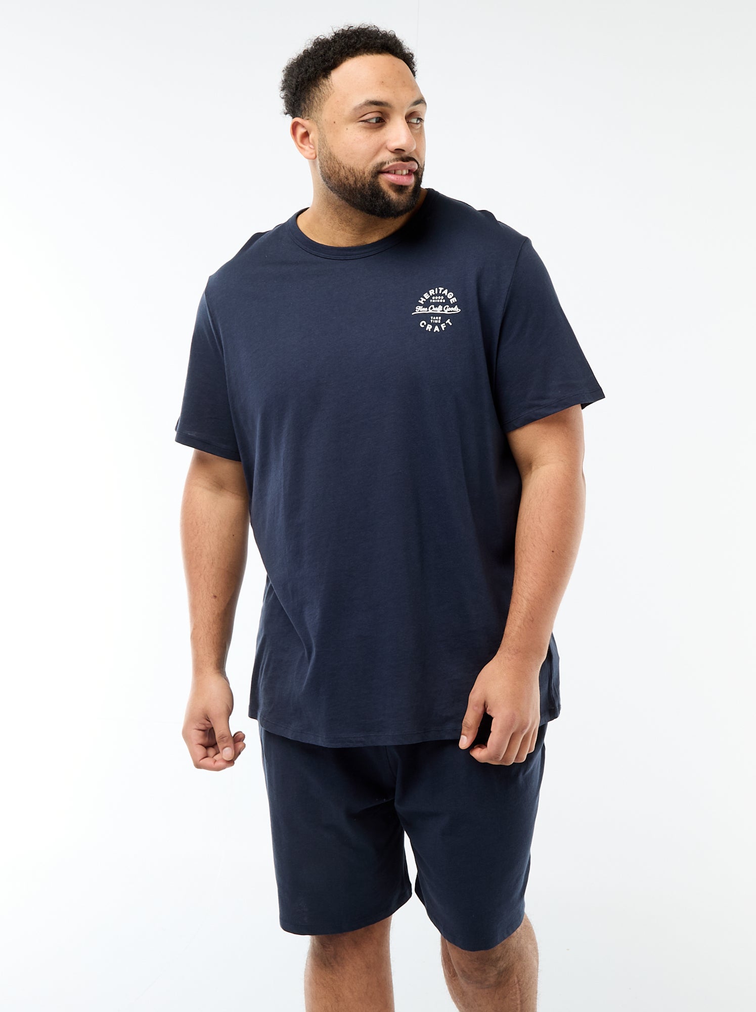 kiabi-pyjama-homme-644xaj-1.jpg Pyjamas courts grande taille homme Kiabi – Image 1