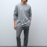 Pyjama manches longues homme homme Monoprix