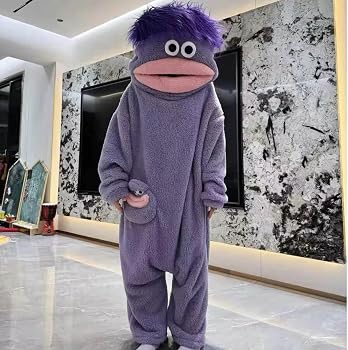 pilou-pilou-pyjama-022cni-1.jpg Générique Combinaison Pyjama Femme Homme Pyjamas Cosplay Costume Deguisement Adulte Pyjama Pilou Pilou Chaud et Doux Poches pour Le Plaisir en Famille et la Détente Confortable (Purple b, M) : Amazon.fr: Mode – Image 1