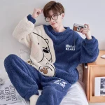 Pyjama homme pilou chaud | Pyjama Pilou Pilou