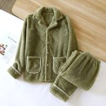Pyjama pilou pilou homme vert | Pyjama Câlin