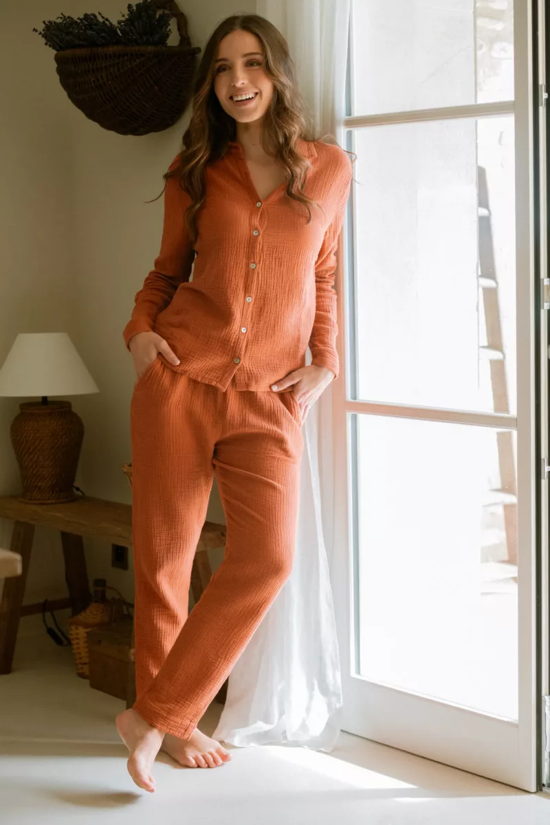 pyjama-100-coton-femme-662uyo.webp Pyjamas femme 100 % coton BIO 🌱 – Image 1