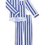 Pyjama boutonné en popeline de coton Daphné
