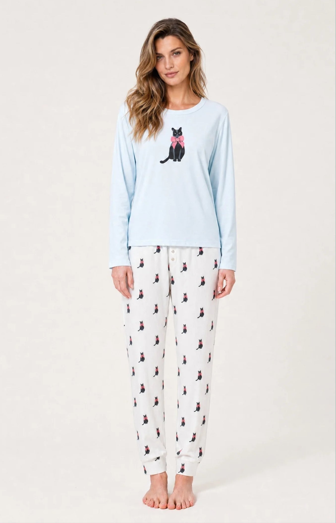 pyjama-arthur-femme-839lgz-1.jpg Pyjamas femme ARTHUR | Coton bio, pilou & lyocell – Arthur – Image 1