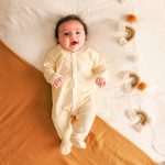 Pyjama Coton Bébé Léger en Jersey 100% Coton Bio Ouverture par l'avant