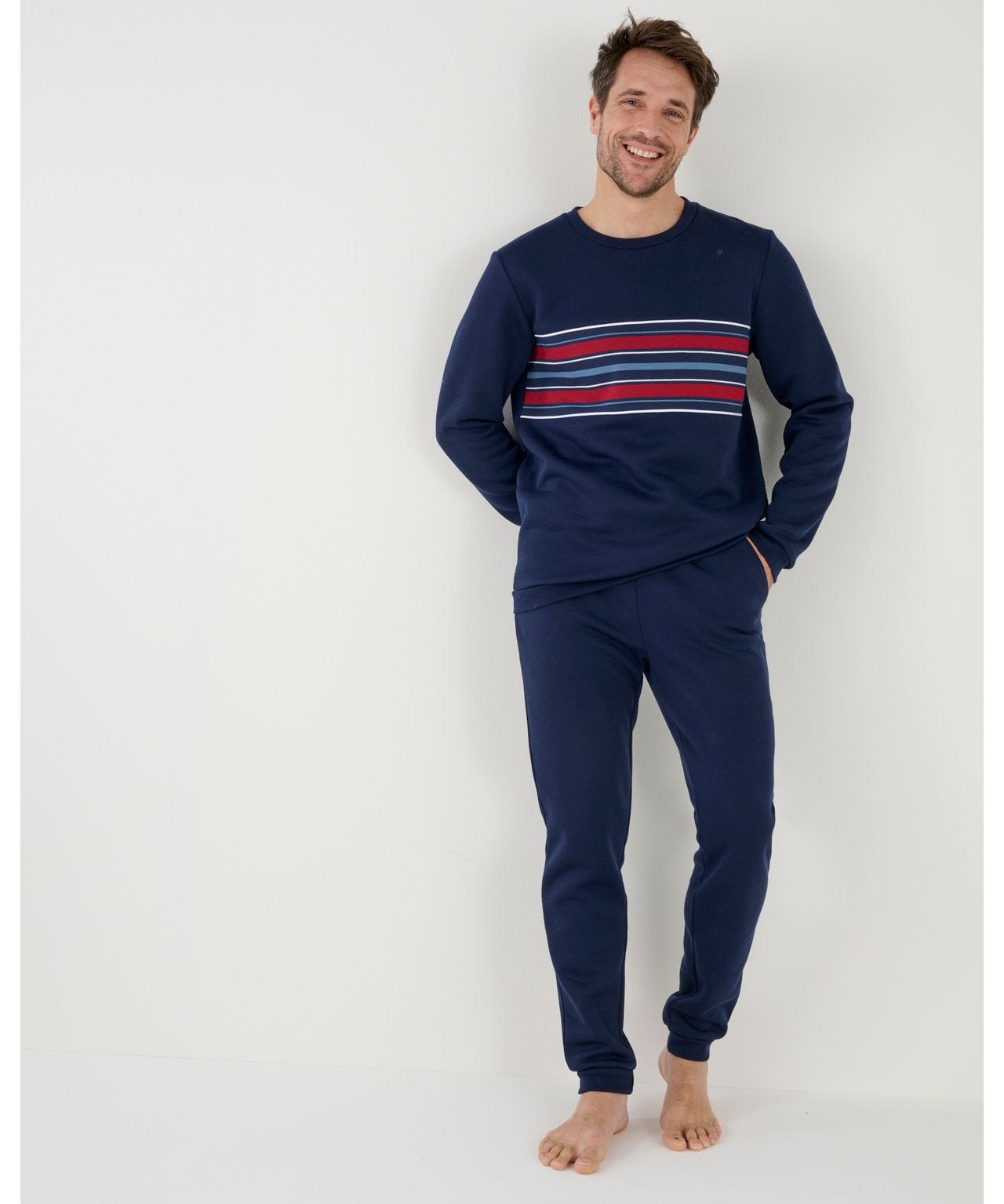 pyjama-chaud-pour-homme-857dhx-1.jpg Pyjama Thermolactyl en molleton Pyjama Damart.fr – Image 1