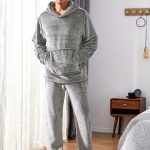 Homme Pyjama Polaire Flanelle