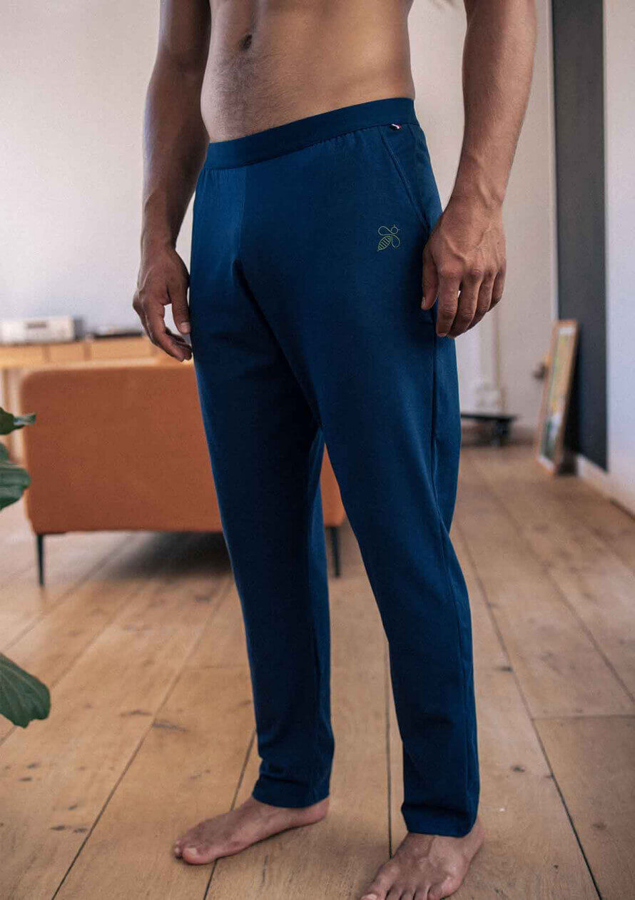 pyjama-coton-homme-259scy-1.jpg Bas de pyjama homme coton made in France | Montlimart – Image 1
