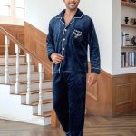 Pyjama Coton Flanelle Bio Homme