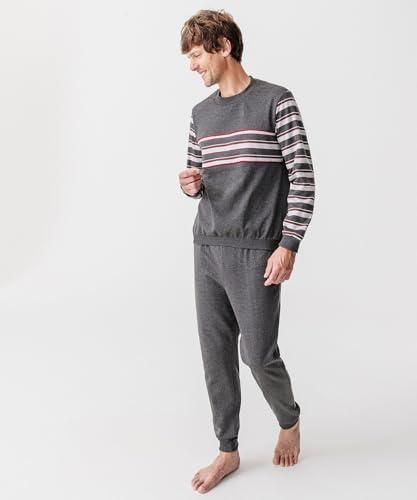 pyjama-damart-homme-515xut-1.jpg Damart Pyjama Velours Rayé Mélange Coton Homme Bleu Taille XXL dès 59,99 € sur Stylight – Image 1