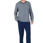 Acheter Damart SET Pyjama, Homme, Taille: XL, Marine rayé ? Comparer chez Bigshopper