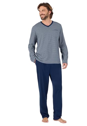 pyjama-damart-homme-536nxp-1.jpg Acheter Damart SET Pyjama, Homme, Taille: XL, Marine rayé ? Comparer chez Bigshopper – Image 1