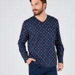 Pyjama maille jersey pur coton peigné Pyjama Damart.fr