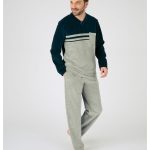 Pyjama velours coton mélangé Pyjama Damart.fr