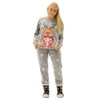 Pyjama de Noël "Rudolph" 2 pièces Rouge