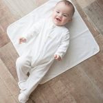 Pyjama bébé en maille ajourée de coton biologique naissance 50 cm | Graine d'amour