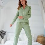 Pantalon de pyjama femme en coton bio Célosie