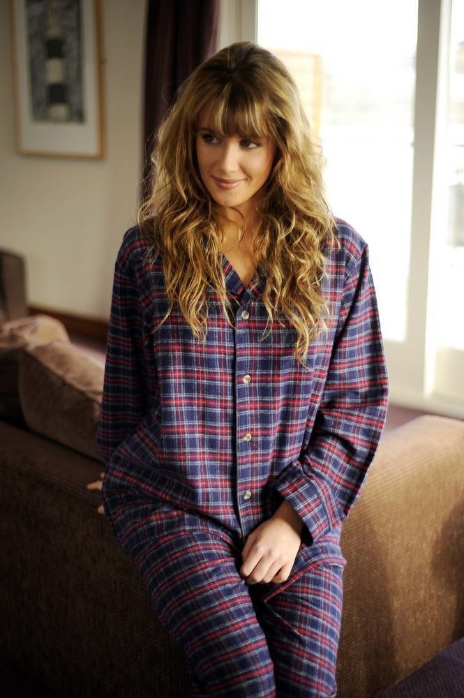 pyjama-en-flanelle-928avy-1.jpg Pyjama traditionnel irlandais mixte carreaux flanelle – Image 1