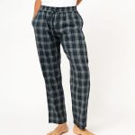 Bas de pyjama en flanelle de coton doux à carreaux homme vert | GEMO