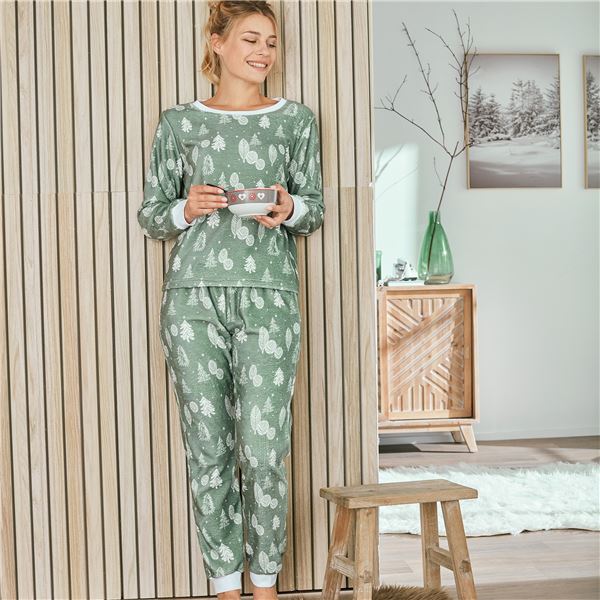 pyjama-en-polaire-948ybp-1.jpg Pyjama femme polaire toucher velours – Image 1