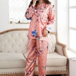 Pyjama Femme Rose Satin