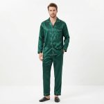 Pyjama Homme Satin Uni | Drom