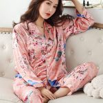 Pyjama Femme Rose Satin