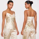 Ensemble pyjama satin femme floral | Softncosy