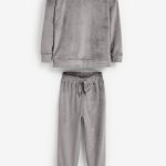 Next VELOUR SET Pyjama grey/gris ZALANDO.FR