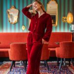 Haut de pyjama Velours de Soie