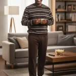 Pyjama Homme Velours Coton Manches Longues | Jack Lingerie