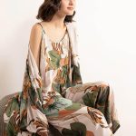 Pyjama Pour Femme Chic Et Élégant "Oasis de Rêve" | Pyjama Shop