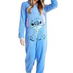Disney Combinaison Pyjama Femme Stitch Minnie Bourriquet, Grenouillère Femme en Polaire, Onesie Adulte Ado Couple S XXL (Bleu Stitch, XL) dès 37,19 € sur Stylight