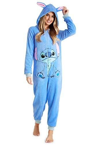 pyjama-femme-disney-020qpr-1.jpg Disney Combinaison Pyjama Femme Stitch Minnie Bourriquet, Grenouillère Femme en Polaire, Onesie Adulte Ado Couple S XXL (Bleu Stitch, XL) dès 37,19 € sur Stylight – Image 1