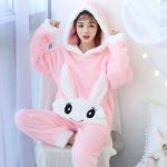 Pyjama Pilou Pilou Femme , LAPIN ROSE