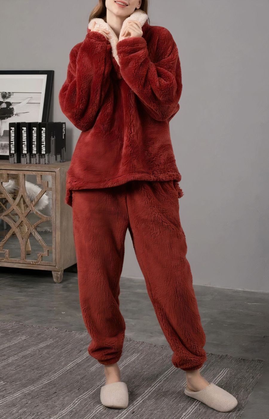 pyjama-femme-pilou-331jvh-1.jpg Gros pyjama femme encolure épaisse – Pyjama Pilou Pilou – Image 1