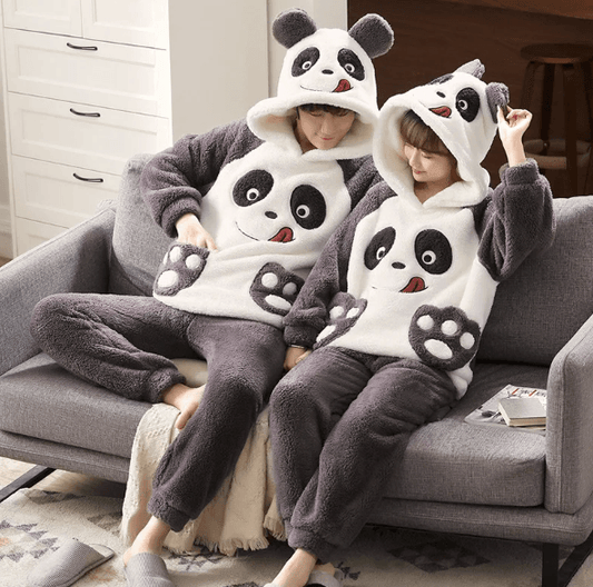 pyjama-femme-pilou-383vgm.png Pyjama Pilou Pilou Femme – Ensemble Polaire Chaude, Flanelle, Grande Taille, Pour Couple Pyjama Femme Hiver Polaire Chaud – Image 1